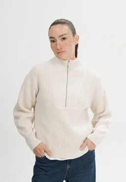 MELA MELA Rippstrick Troyer Style KIMAYA aus 100% Bio-Baumwolle – Produktbild 1 von 1