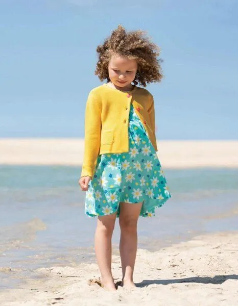 Frugi Frugi Strickjacke Milly Swing in gelb – Produktbild 2 von 3