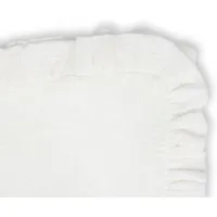 Hutch Putch Hutch&Putch Musselin Kopfkissenbezug mit Rüschen - aus 100% Bio-Baumwolle - ideale Ergänzung zur Musselin Bettwäsche - atmungsaktiv und temperaturausgleichend, Off-white, – Produktbild 1 von 1