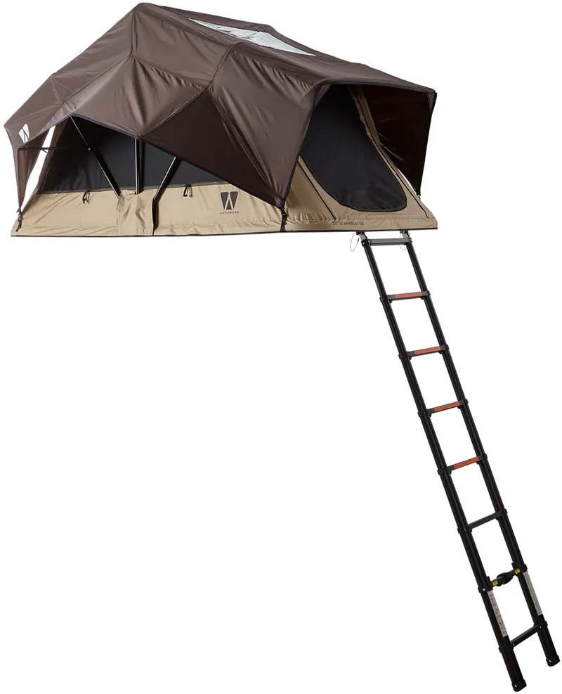 Vickywood Vickywood Little Bamboo 125 Generation 2 Klappdachzelt für Kleinwagen, Dunkelbraun, – Produktbild 2 von 2
