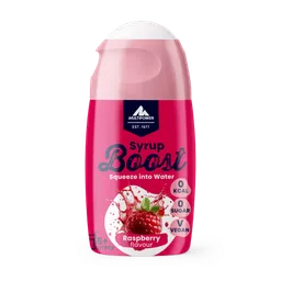 MULTIPOWER Multipower Syrup Boost Raspberry 65ml - Softdrinks - Deutschland - Süß - Fruchtig - Vegan - Vegetarisch - Intensivem Beerenaroma. Getränkekonzentrat – Produktbild 1 von 1