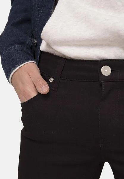 MUD Jeans MUD Jeans Jeans Slim Fit - Lassen - dip dry black – Produktbild 3 von 4