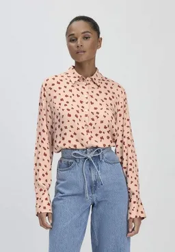 hessnatur hessnatur Print Bluse Relaxed aus reiner LENZING ECOVERO Viskose – Produktbild 1 von 1
