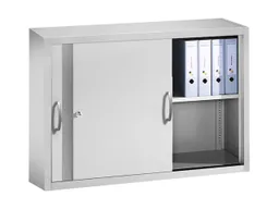 C+P C+P Aufsatzschrank für Schiebetürenschränke aus Stahl 120 cm breit lichtgrau T 50 H 79 – Produktbild 1 von 1