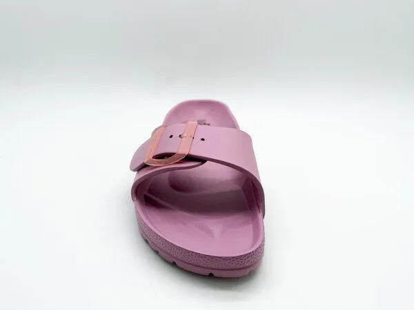 thies Vegane Ecofoam Strap Sandale von thies ® aus recyceltem EVA, Malva, – Produktbild 4 von 4