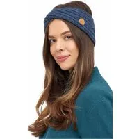 Apu Kuntur Apu Kuntur Alpaka Stirnband SUAVE Twist aus 100% Baby Alpaka, Blau, – Produktbild 1 von 1