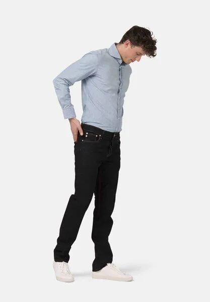 MUD Jeans MUD Jeans Jeans Straight Fit - Bryce - Strong Blue, Strong blue, – Produktbild 1 von 4