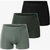 Bread Boxers Bread & Boxers 3-Pack Boxershorts BRIEF aus Bio-Baumwolle, Army green (grün), – Produktbild 1 von 2