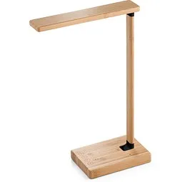 hi!dea™ hi!dea™ MOREY. Klappbare Schreibtischlampe mit superschnellem kabellosem 15W-Ladegerät aus Bambus – Produktbild 1 von 1