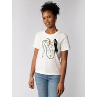 watapparel watapparel T-Shirt Frauen Love and flex, Off white, – Produktbild 1 von 1
