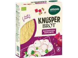Naturata NATURATA Bio-Knusperbrot Buchweizen-Rote Beete, 100 g – Produktbild 1 von 1