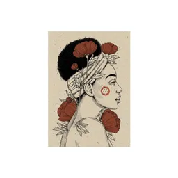 matabooks® Postkarte Rose – Produktbild 1 von 1