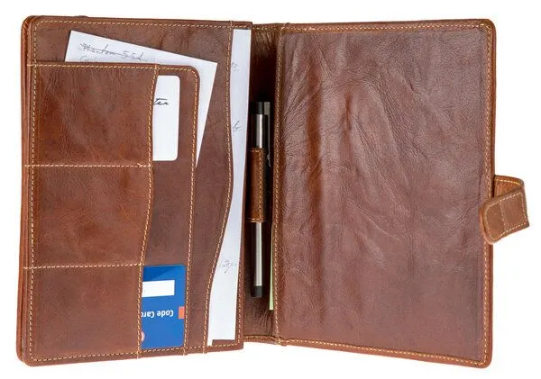Alpenleder Alpenleder Tablettasche SEILSCHAFT, Cognac, – Produktbild 4 von 4