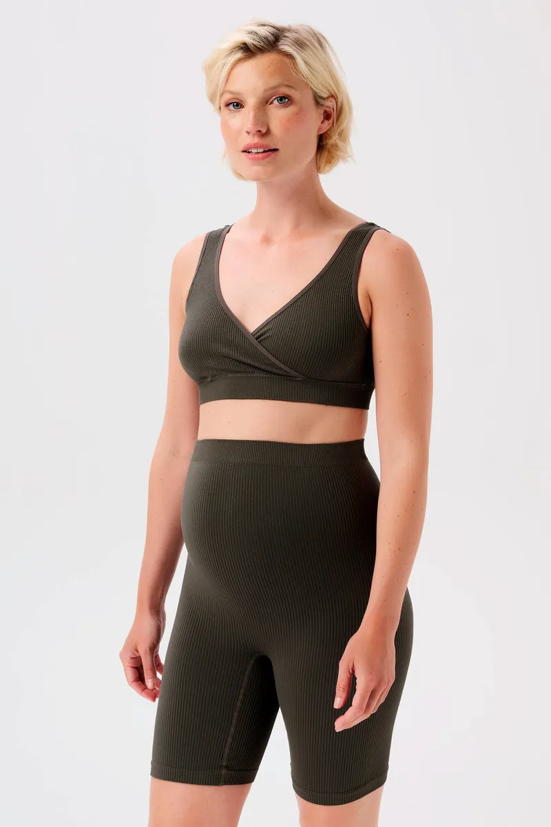 Noppies Maternity Unwattierte Still-BH Gayla, Gruen, – Produktbild 1 von 3