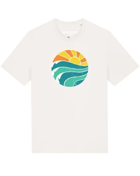 watapparel watapparel T-Shirt Unisex Summer Sun, Off white, – Produktbild 1 von 4