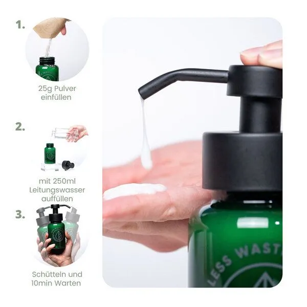 Less Waste Club Geschenkset Körperpflege "Less Waste Club" in Pulverform – Produktbild 2 von 2