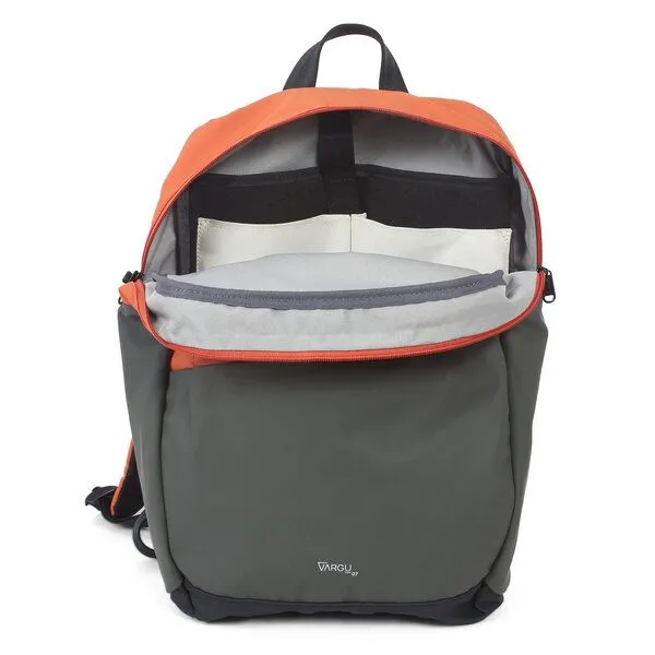 Vargu Vargu Laptop-Rucksack HENEL 1, Olive-orange, – Produktbild 4 von 4