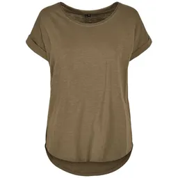 Build Your Brand Build Your Brand Build your Brand Damen Slub T-Shirt 56.0036 Gr. L olive – Produktbild 1 von 1