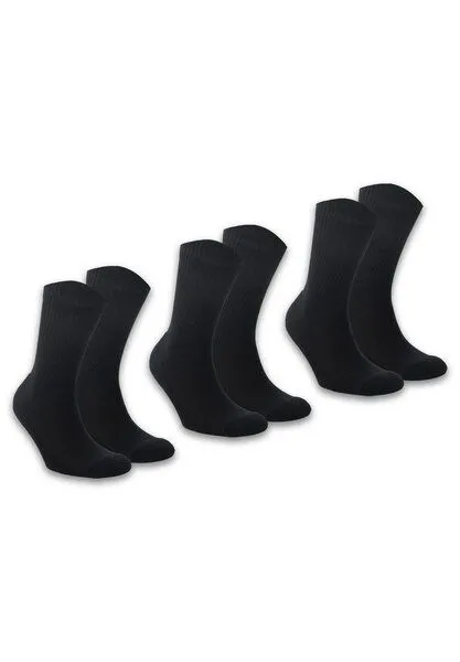 ORGANICATION ORGANICATION SURRCO | Unisex Socken aus recycelter Baumwolle-Mix im 3er-Pack, Black, – Produktbild 1 von 2