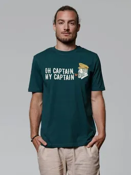watapparel watapparel T-Shirt Unisex Oh captain my captain – Produktbild 1 von 1