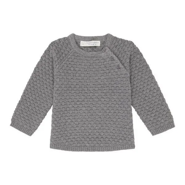 Sense Organics sense-organics Gestrickter Pullover Keme von Sense Organics, Grau, – Produktbild 1 von 3