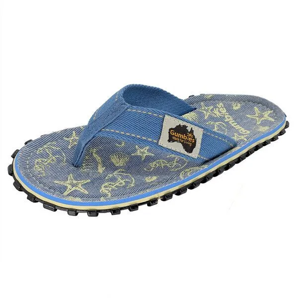 Gumbies Gumbies Seashells Zehen-Sandalen für Frauen und Männer – Produktbild 3 von 4