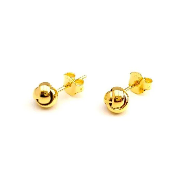 MOANINA MOANINA Ohrringe Lupita - 925 Silber/18k Gold Vermeil, Gold, – Produktbild 1 von 4