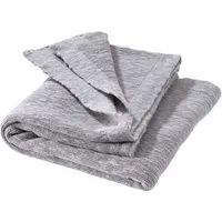 Disana Disana Baby Leinen-Strick-Decke grau ca. 80 x 100cm, Grau, – Produktbild 1 von 1