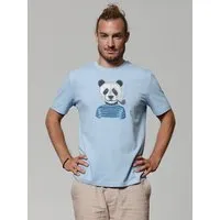 watapparel watapparel T-Shirt Unisex Panda, Blue soul, – Produktbild 1 von 1