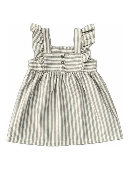 PETER JO PETER JO Kleid Luna Cinnamon, Gestreift, – Produktbild 1 von 3