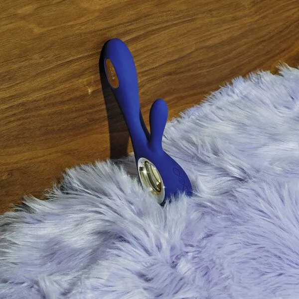 LELO Luxus-Rabbit-Vibrator - LELO SORAYA Wave, Mitternachtsblau, – Produktbild 4 von 4