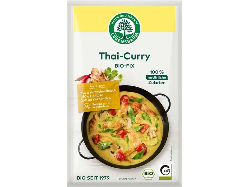 Lebensbaum LEBENSBAUM Würzmischung "Thai-Curry", 23 g – Produktbild 1 von 1