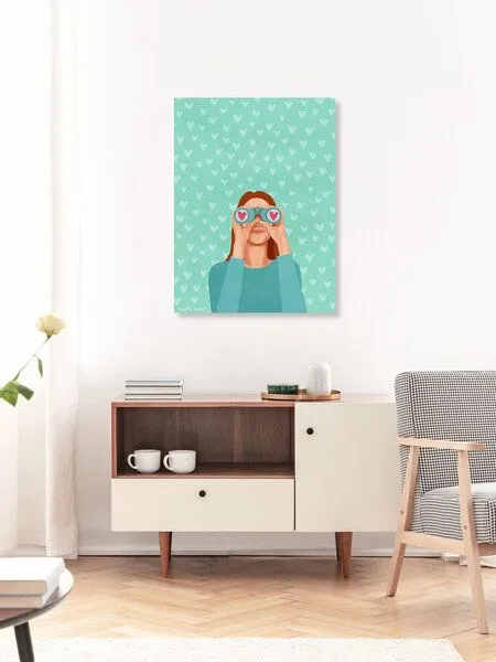 Photocircle Photocircle Wandbild / Poster / Leinwand - Looking for Love – Produktbild 3 von 4