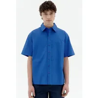 thinking mu Thinking MU Herren vegan Shirt Loose Kurt Blau, Dunkelblau, – Produktbild 1 von 1