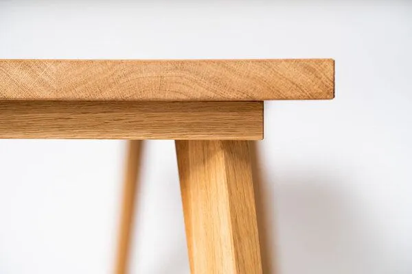 kleiderleiter_de kleiderleiter_de Holzbank, Garderobenbank BENT aus massivem Eichenholz 60, 100 oder 140 cm – Produktbild 2 von 4