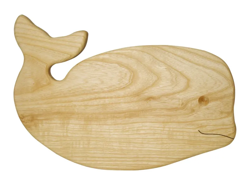 Sternengasse Sternengasse Kinder Frühstücksbrettchen aus Eschenholz Wal, bio geölt Maße 29 x 17 x 2 cm – Produktbild 1 von 1