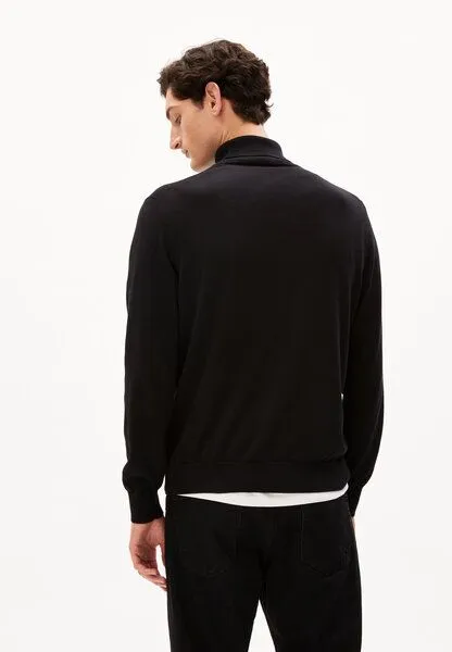 ARMEDANGELS ARMEDANGELS GLAANUS - Herren Pullover Regular Fit aus Bio-Baumwolle, Black, – Produktbild 2 von 4