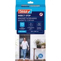 Tesa tesa Fliegengitter Magnetvorhang "XL" für Türe, 240 x 120 cm, anthrazit – Produktbild 1 von 1