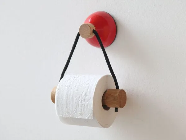 werkvoll by Lena Peter werkvoll by Lena Peter Klopapierhalter FIRE, Rot, – Produktbild 1 von 4