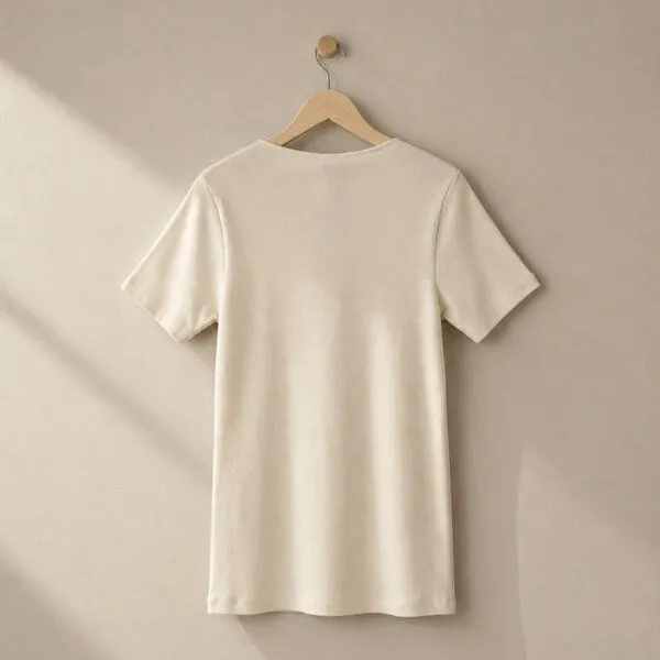 comazo|earth comazo|earth Fairtrade Pure Cotton Shirt kurzarm | GOTS zertifiziert, Bio-natur, – Produktbild 6 von 6