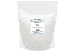 DistrEbution Bastelnaturmaterial Sojawachs Kerzenwachs, 1-20kg Pastillen, Natürliche Behälterkerzen, C-3 für Teelichter und Duftkerzen – Produktbild 1 von 1