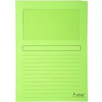 Exacompta 25 Exacompta Fenstermappen "Forever" Kleinpack grün – Produktbild 1 von 1