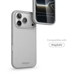 VONMÄHLEN VONMÄHLEN Soft Silikon Case für iPhone 17 Pro Light Gray – Produktbild 1 von 1