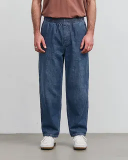 Rotholz Rotholz Herren vegan Hose Denim Weit Blau – Produktbild 1 von 1