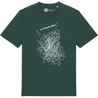 ilovemixtapes ilovemixtapes Unisex T-Shirt mit not disturbed Motiv – Nachhaltig, Fair, Vegan, Bio-Baumwolle, Glazed green (grün), – Produktbild 1 von 1