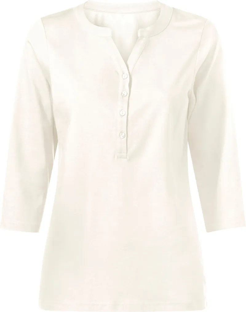 Witt 3/4-Arm-Shirt ecru, Ecru, – Produktbild 2 von 3