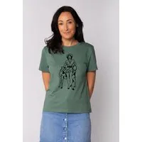 watapparel watapparel T-Shirt Frauen Cowgirl, Green bay, – Produktbild 1 von 1