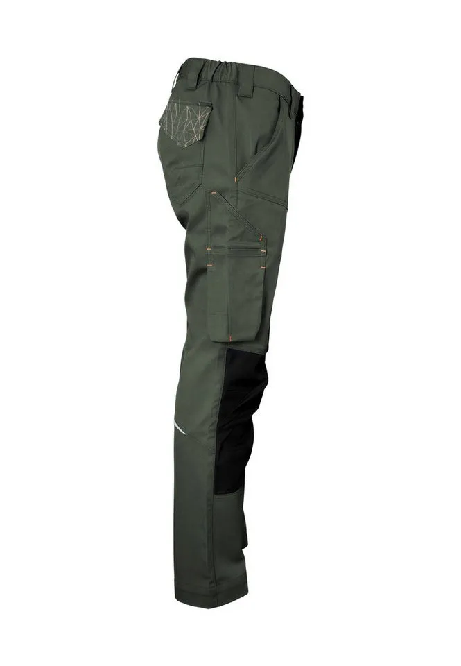 FORSBERG Arbeitsbundhose Buxa II Arbeitshose, Schwarz, – Produktbild 3 von 3