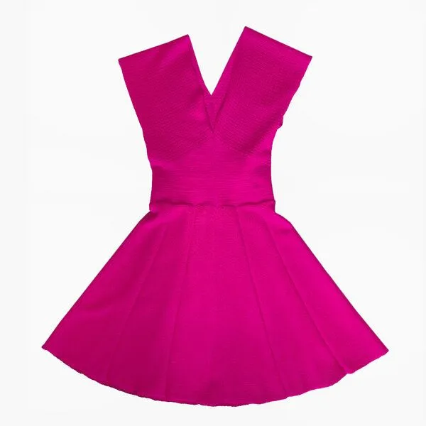 vincente vincente Strickkleid, Pink, – Produktbild 1 von 3