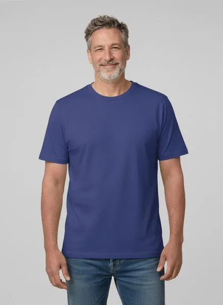 UNIPOLAR UNIPOLAR Basic T-Shirt Modell: Crafton, Dusk (blau), – Produktbild 1 von 1